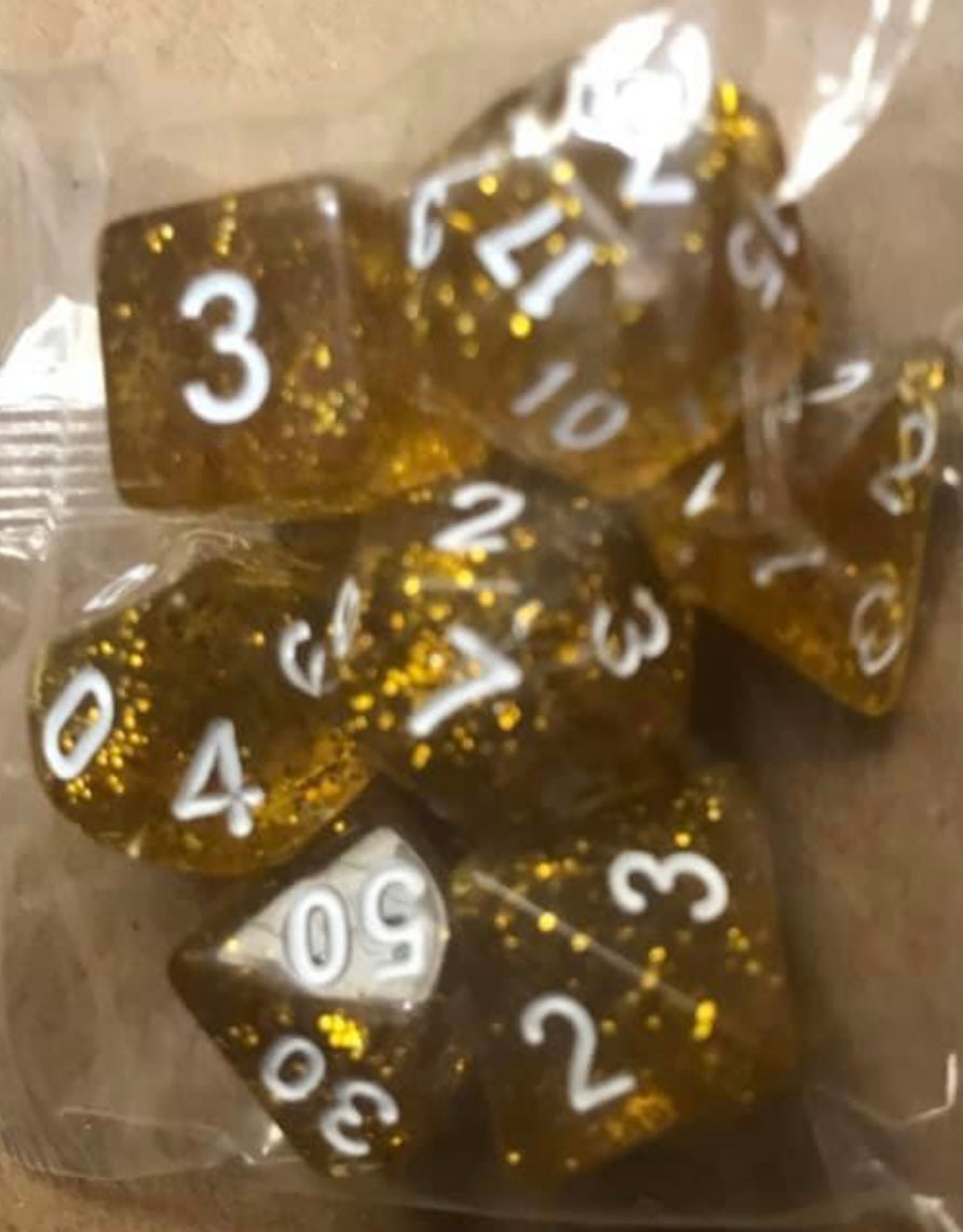 Auzunuti Spiritual Quantum MetaPhysic Mechanics Dice - 1D4, 1D6, 1D8, 1D12, 1D10, 1D10%, 1D20 - 32 Different Assortment of Colors Available - Blessed by Aquarian MetaPhysics Professor for Supreme Spiritual Outcomes - @JSNJMSDSLR