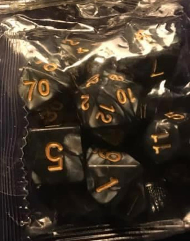 Auzunuti Spiritual Quantum MetaPhysic Mechanics Dice - 1D4, 1D6, 1D8, 1D12, 1D10, 1D10%, 1D20 - 32 Different Assortment of Colors Available - Blessed by Aquarian MetaPhysics Professor for Supreme Spiritual Outcomes - @JSNJMSDSLR
