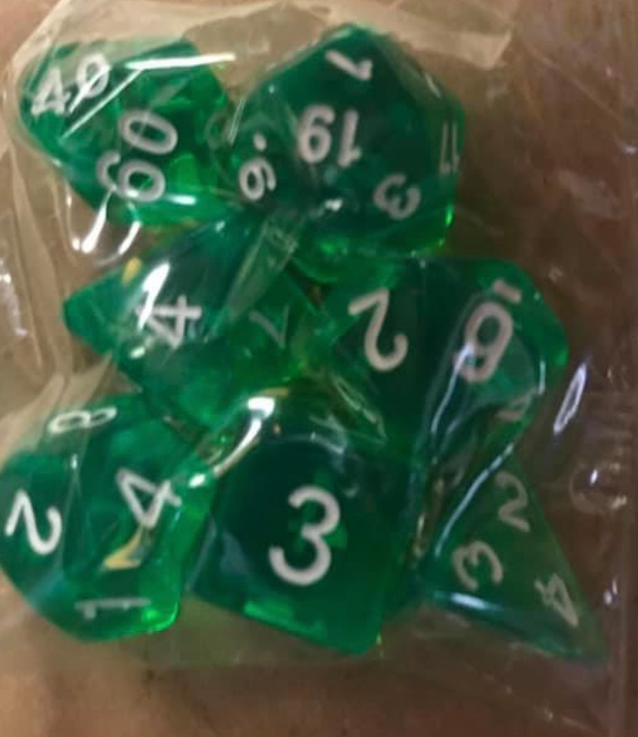 Auzunuti Spiritual Quantum MetaPhysic Mechanics Dice - 1D4, 1D6, 1D8, 1D12, 1D10, 1D10%, 1D20 - 32 Different Assortment of Colors Available - Blessed by Aquarian MetaPhysics Professor for Supreme Spiritual Outcomes - @JSNJMSDSLR
