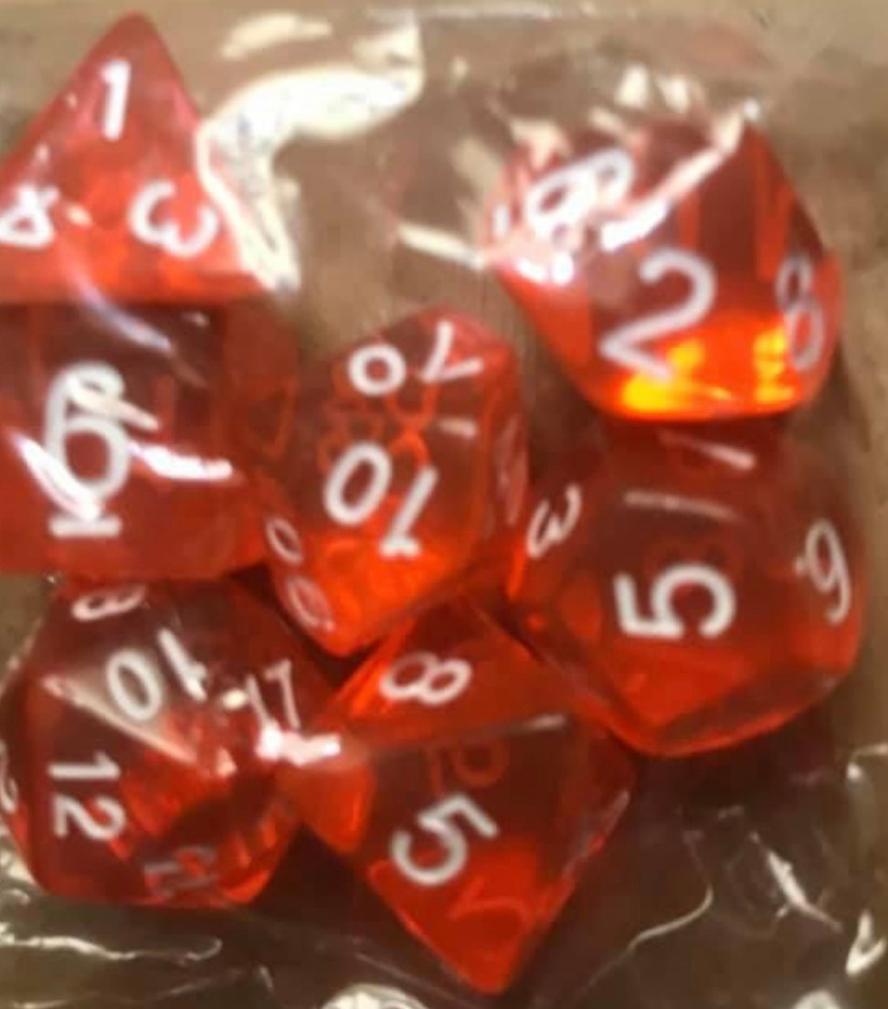 Auzunuti Spiritual Quantum MetaPhysic Mechanics Dice - 1D4, 1D6, 1D8, 1D12, 1D10, 1D10%, 1D20 - 32 Different Assortment of Colors Available - Blessed by Aquarian MetaPhysics Professor for Supreme Spiritual Outcomes - @JSNJMSDSLR