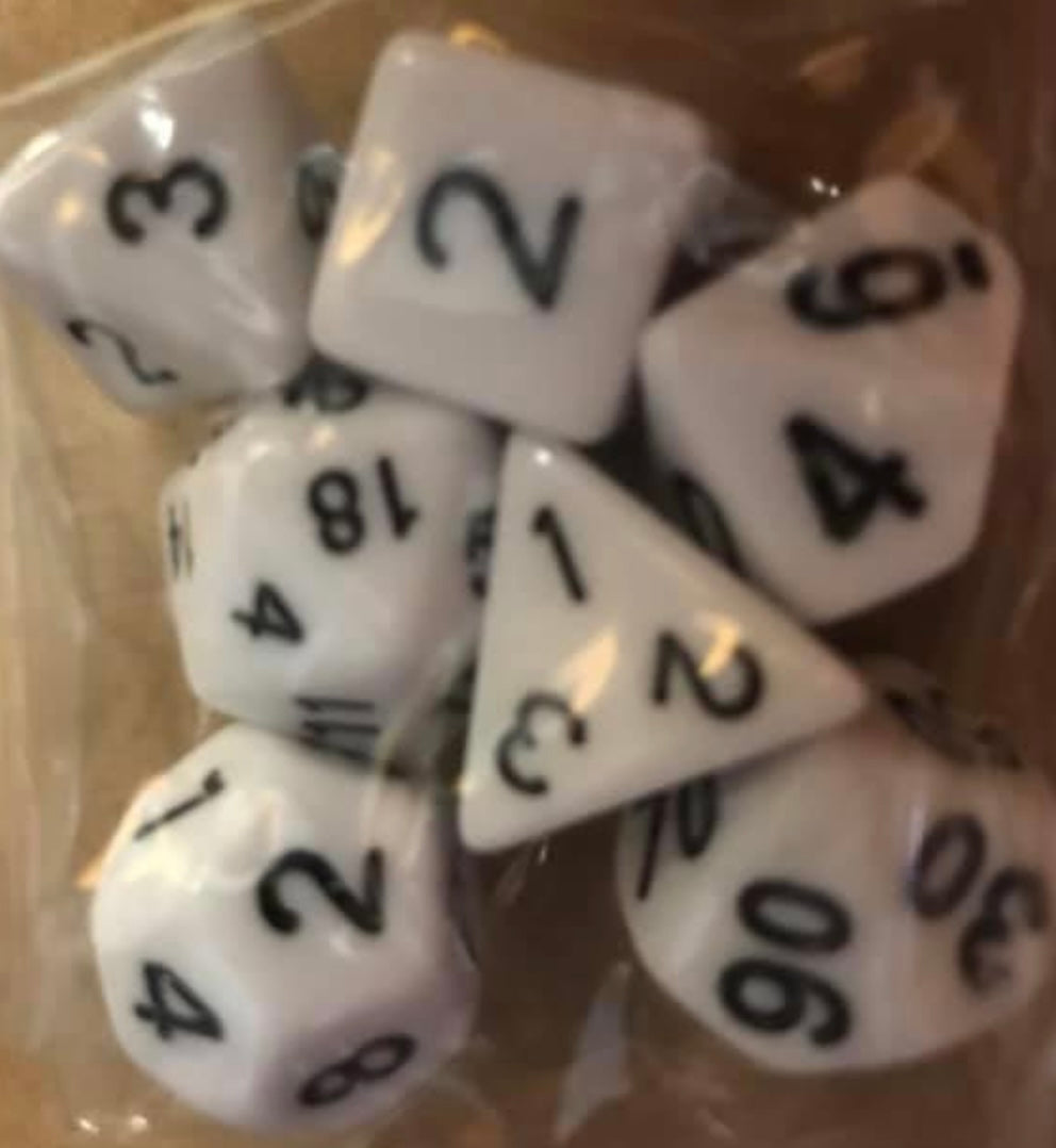Auzunuti Spiritual Quantum MetaPhysic Mechanics Dice - 1D4, 1D6, 1D8, 1D12, 1D10, 1D10%, 1D20 - 32 Different Assortment of Colors Available - Blessed by Aquarian MetaPhysics Professor for Supreme Spiritual Outcomes - @JSNJMSDSLR