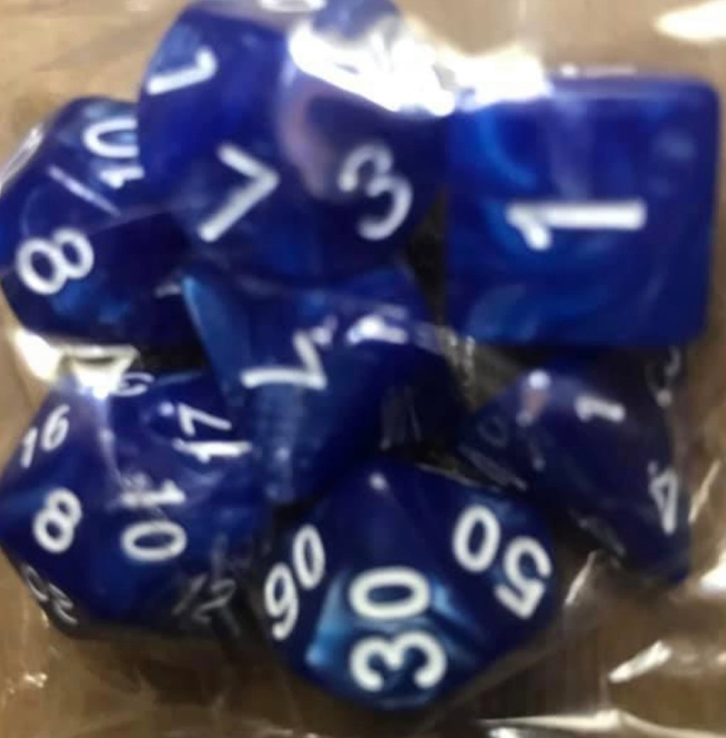 Auzunuti Spiritual Quantum MetaPhysic Mechanics Dice - 1D4, 1D6, 1D8, 1D12, 1D10, 1D10%, 1D20 - 32 Different Assortment of Colors Available - Blessed by Aquarian MetaPhysics Professor for Supreme Spiritual Outcomes - @JSNJMSDSLR