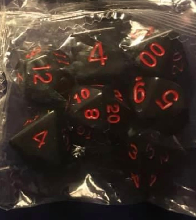 Auzunuti Spiritual Quantum MetaPhysic Mechanics Dice - 1D4, 1D6, 1D8, 1D12, 1D10, 1D10%, 1D20 - 32 Different Assortment of Colors Available - Blessed by Aquarian MetaPhysics Professor for Supreme Spiritual Outcomes - @JSNJMSDSLR