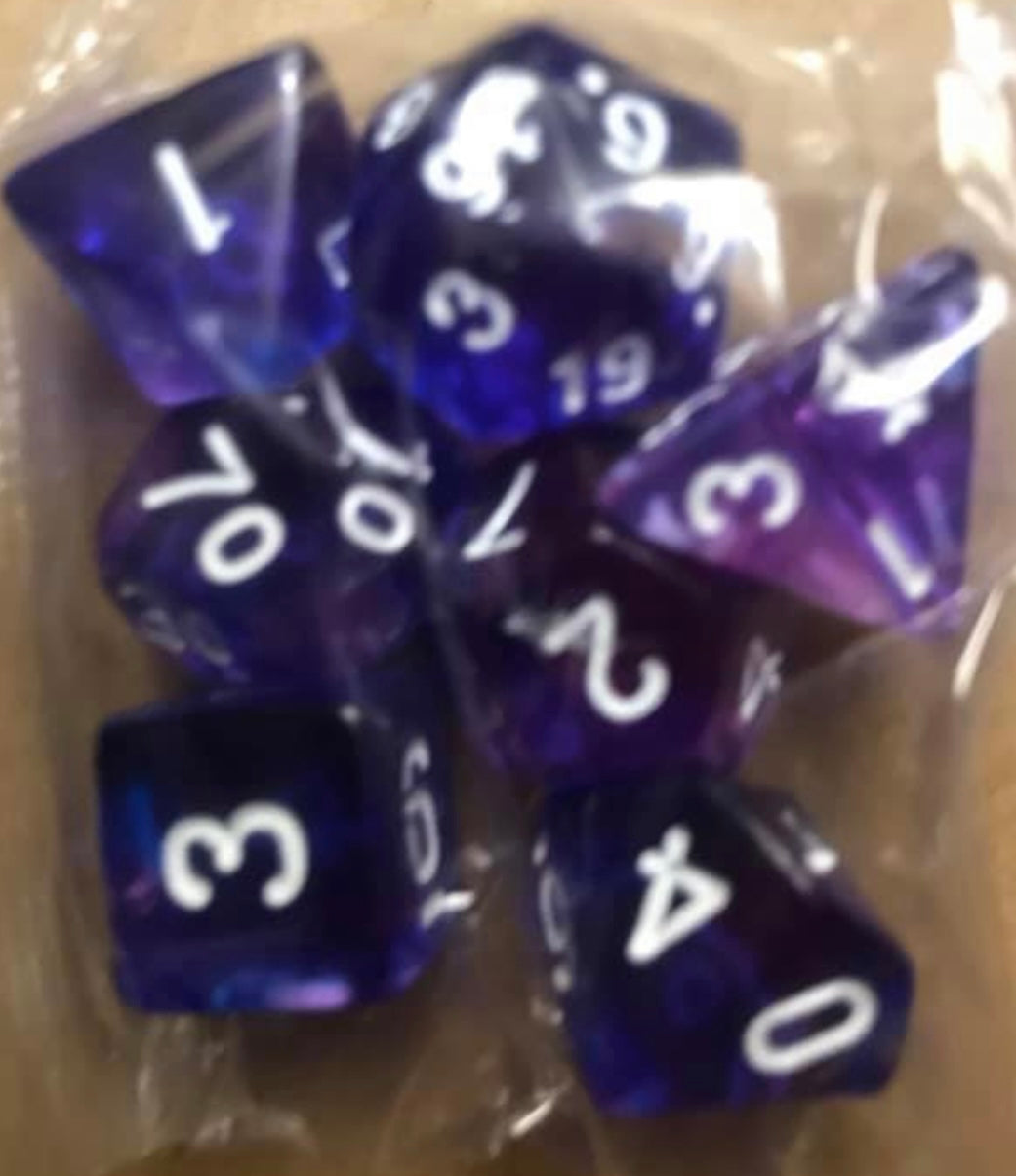 Auzunuti Spiritual Quantum MetaPhysic Mechanics Dice - 1D4, 1D6, 1D8, 1D12, 1D10, 1D10%, 1D20 - 32 Different Assortment of Colors Available - Blessed by Aquarian MetaPhysics Professor for Supreme Spiritual Outcomes - @JSNJMSDSLR